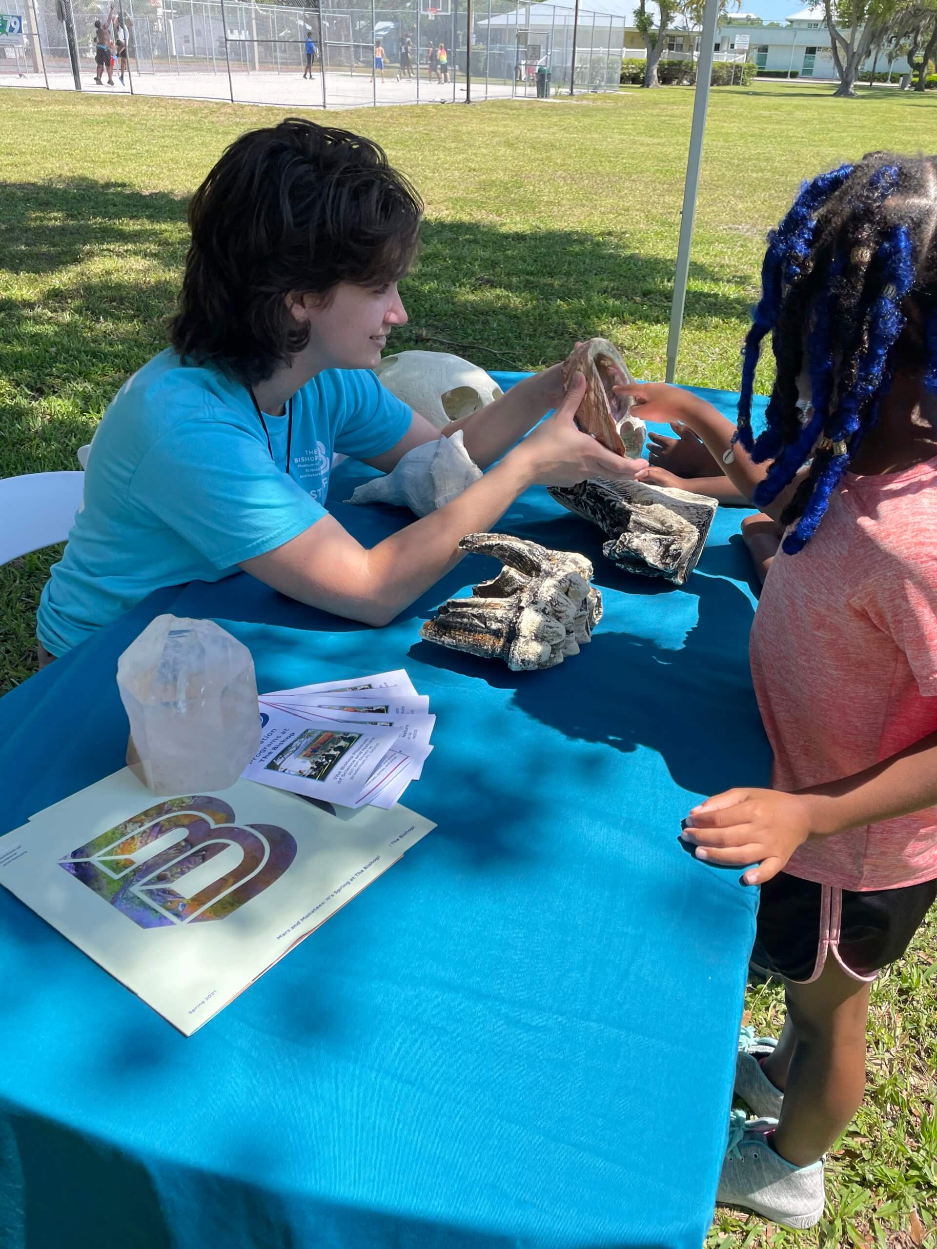 Outreach programs with The Bishop Museum of Science and Nature