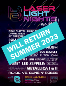 Laser Light Nights will return Summer 2023