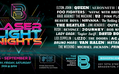 Laser Light Nights Return to  ﻿The Bishop Museum of Science and Nature