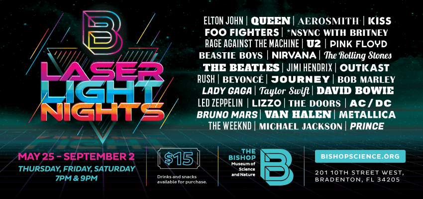 Laser Light Nights Line Up