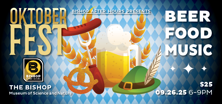 Banner for Oktoberfest at The Bishop