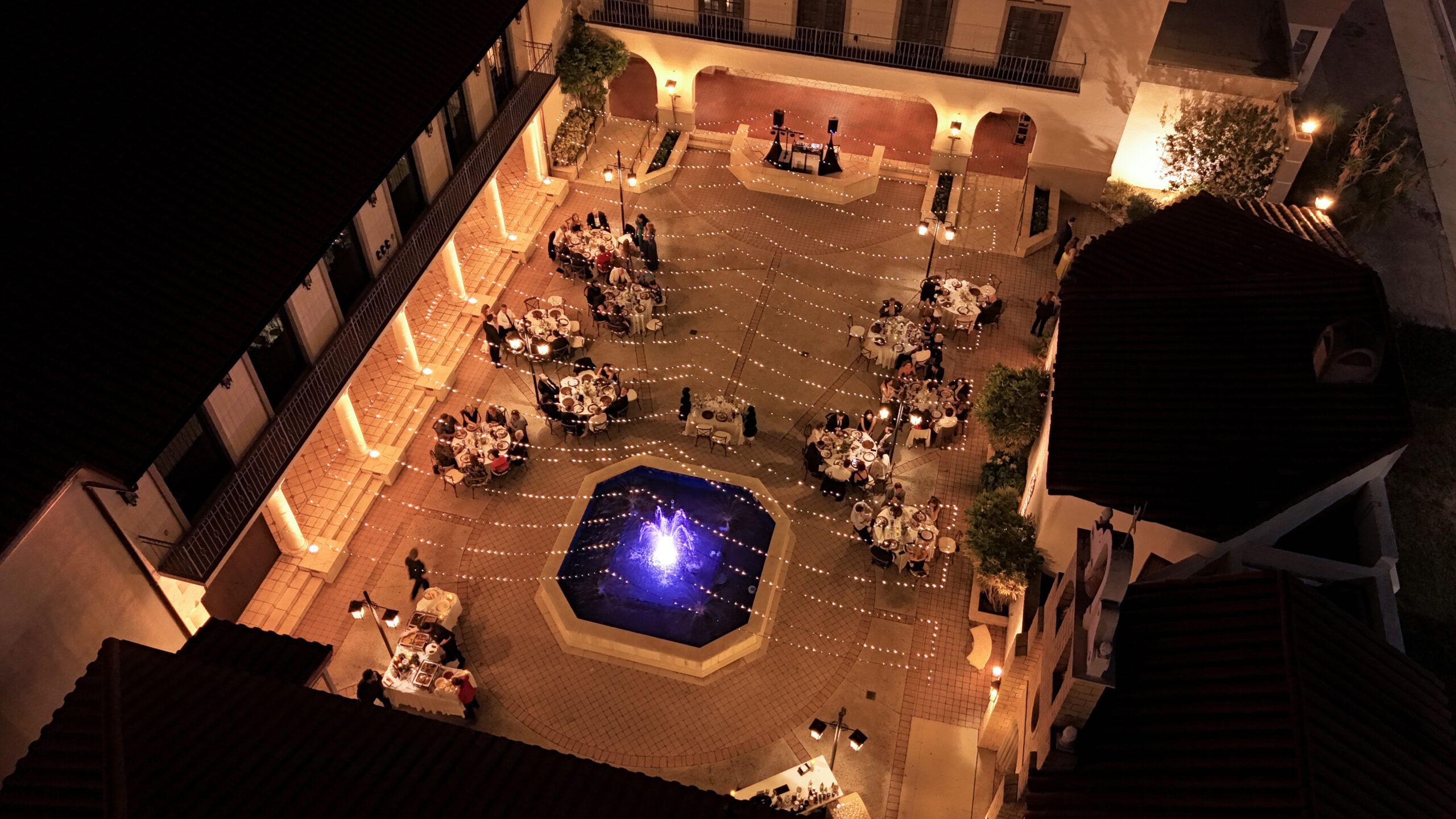 Ariel View of the Southern Courtyard