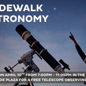 Sidewalk Astronomy