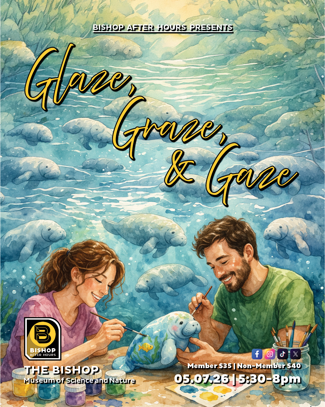 Bishop After Hours presents Glaze, Graze, and Gaze